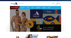 Desktop Screenshot of mantaswim.com